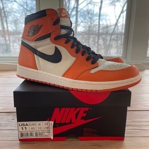 Jordan 1 reverse shattered backboard sz 11